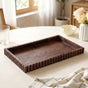 Scallop Rim Nero Platter Rectangle 41x25cm