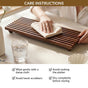 Nero Mango Wood Serving Platter 40x15cm
