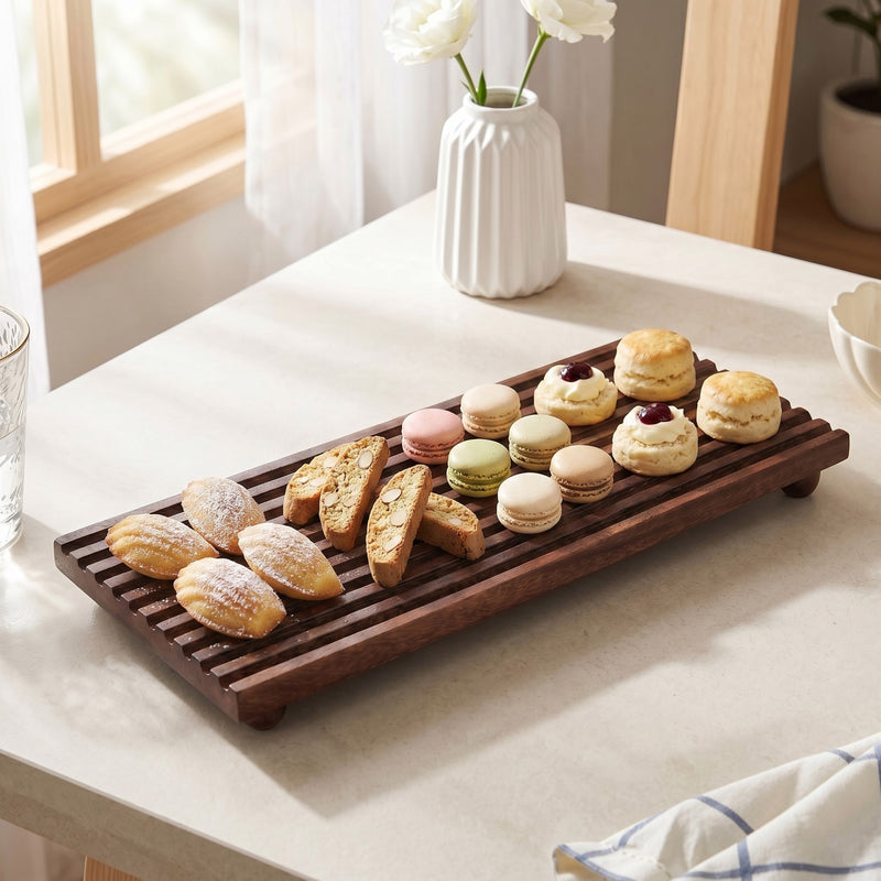 Nero Mango Wood Serving Platter 40x15cm
