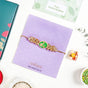 Green Bracelet Rakhi Gift Set