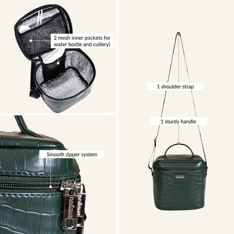Green Gator Insulated Lunch Bag