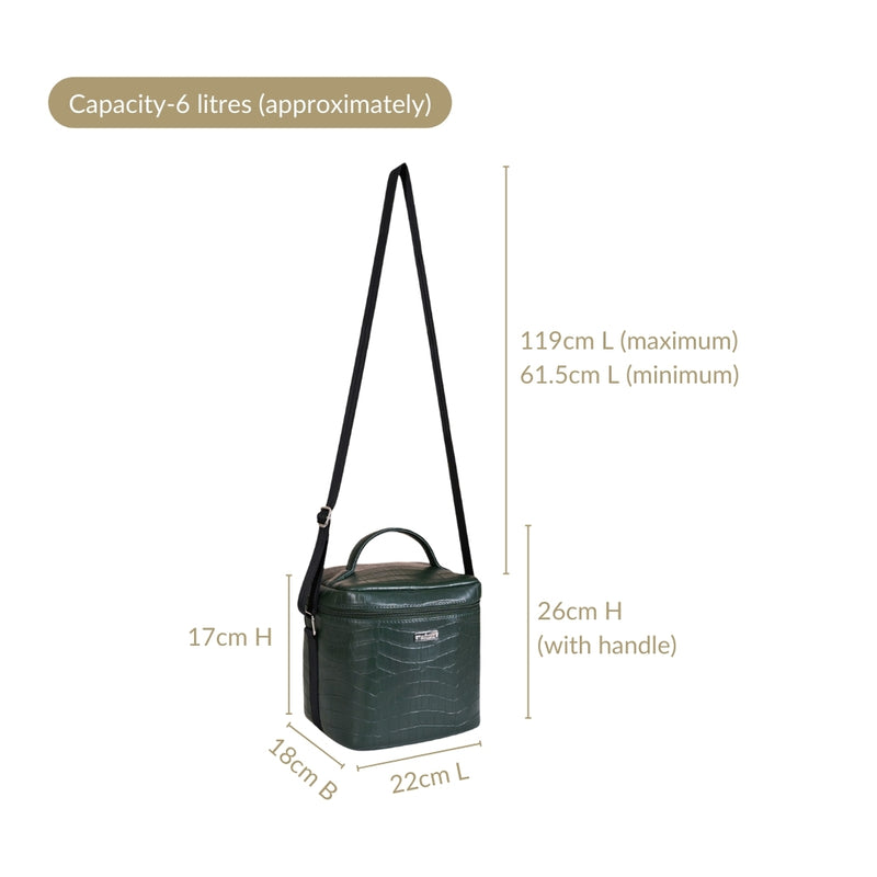 Green Gator Insulated Lunch Bag
