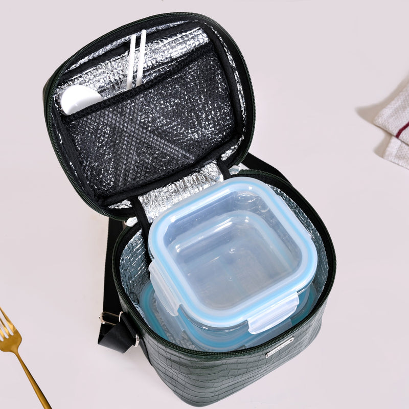 Green Gator Insulated Lunch Bag