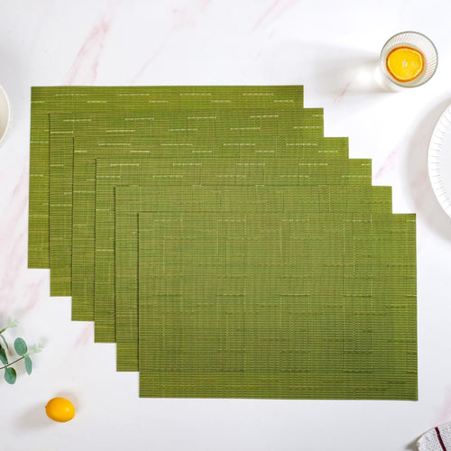 Green Square Tablemat Set Of 6