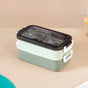 Bento Lunch Box With Mobile Holder Green 1050ml