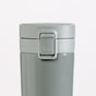 Grey Green Stainless Steel Water Bottle With Strainer