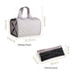 Roll Up Grey Vanity Makeup Pouch