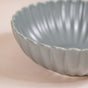 Set Of 2 Large Serving Bowls Scallop Grey 1000ml - Serving bowls, ceramic serving bowls, serving bowls set, large bowls ceramic bowls