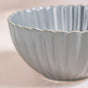 Set Of 2 Scallop Serving Bowls Small Grey 800ml - Serving bowls, ceramic serving bowls, serving bowls set, big snack bowls, large bowls, ceramic bowls