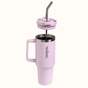 GripSip 40 Insulated Tumbler With Side Handle Lilac Haze 1200ml