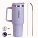 
GripSip 40 Insulated Tumbler With Side Handle Periwinkle 1200ml

