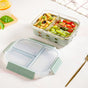 Gripso Triple Compartment Lunch Box 1000ml Sage Green