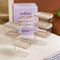 Groovo Stackable Food Storage Container Set Of 6 310ml