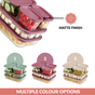 Groovo Storage Containers With Lid Set Of 5 310ml 750ml 1200ml Mauve