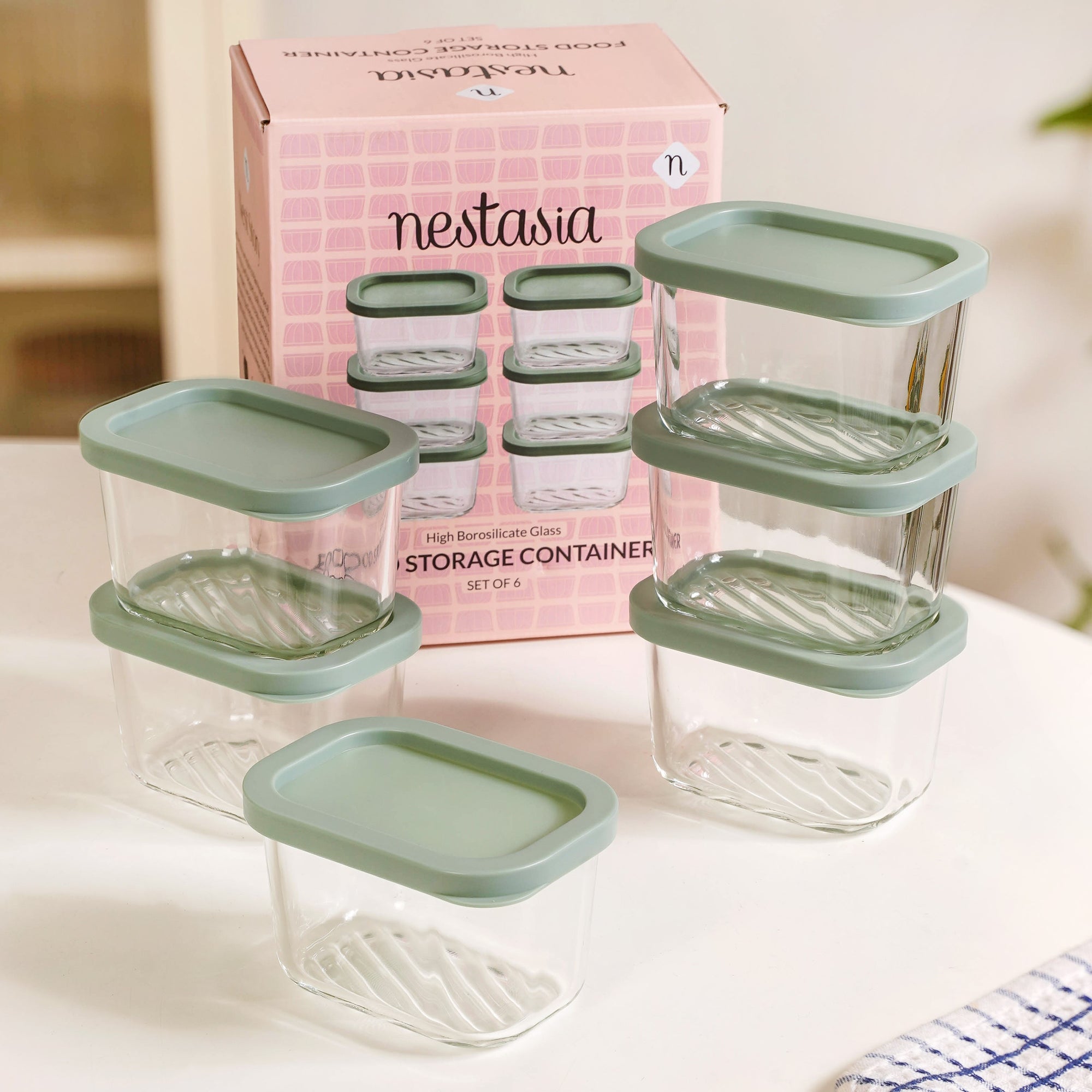 Groovo Transparent Food Storage Container Set Of 310ml Online