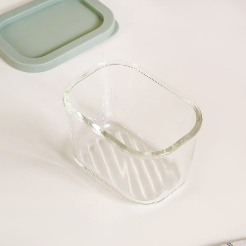 Groovo Transparent Food Storage Container Set Of 6 310ml