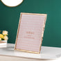 Hammered Desk Photo Frame Large 8x10