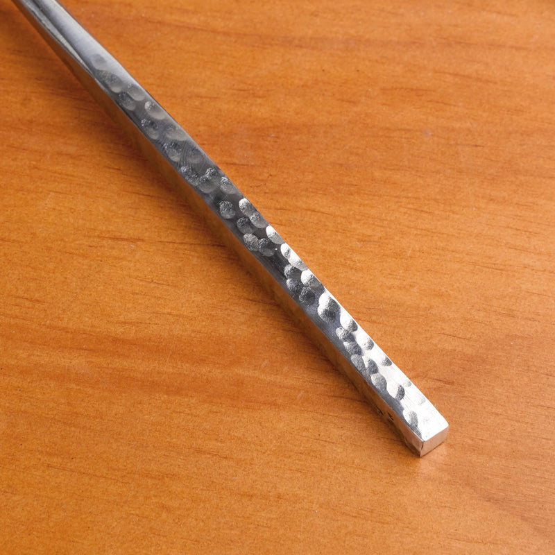 Hammered Stainless Steel Fork Set Of 6