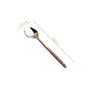 Hammered Stainless Steel Spoon Set Of 6