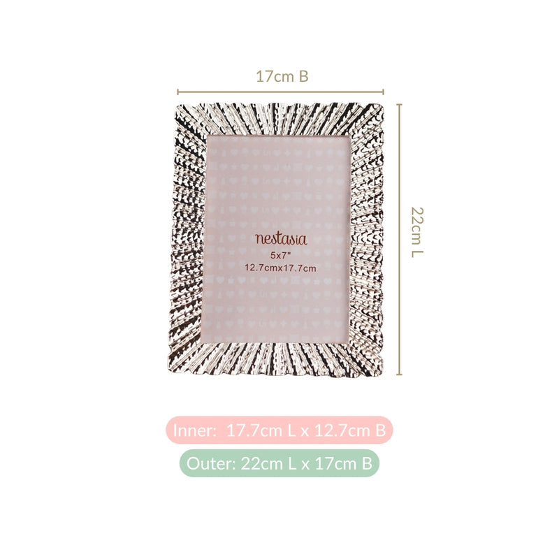 Large Frozen Moment Gleam Photo Frame 13x18cm