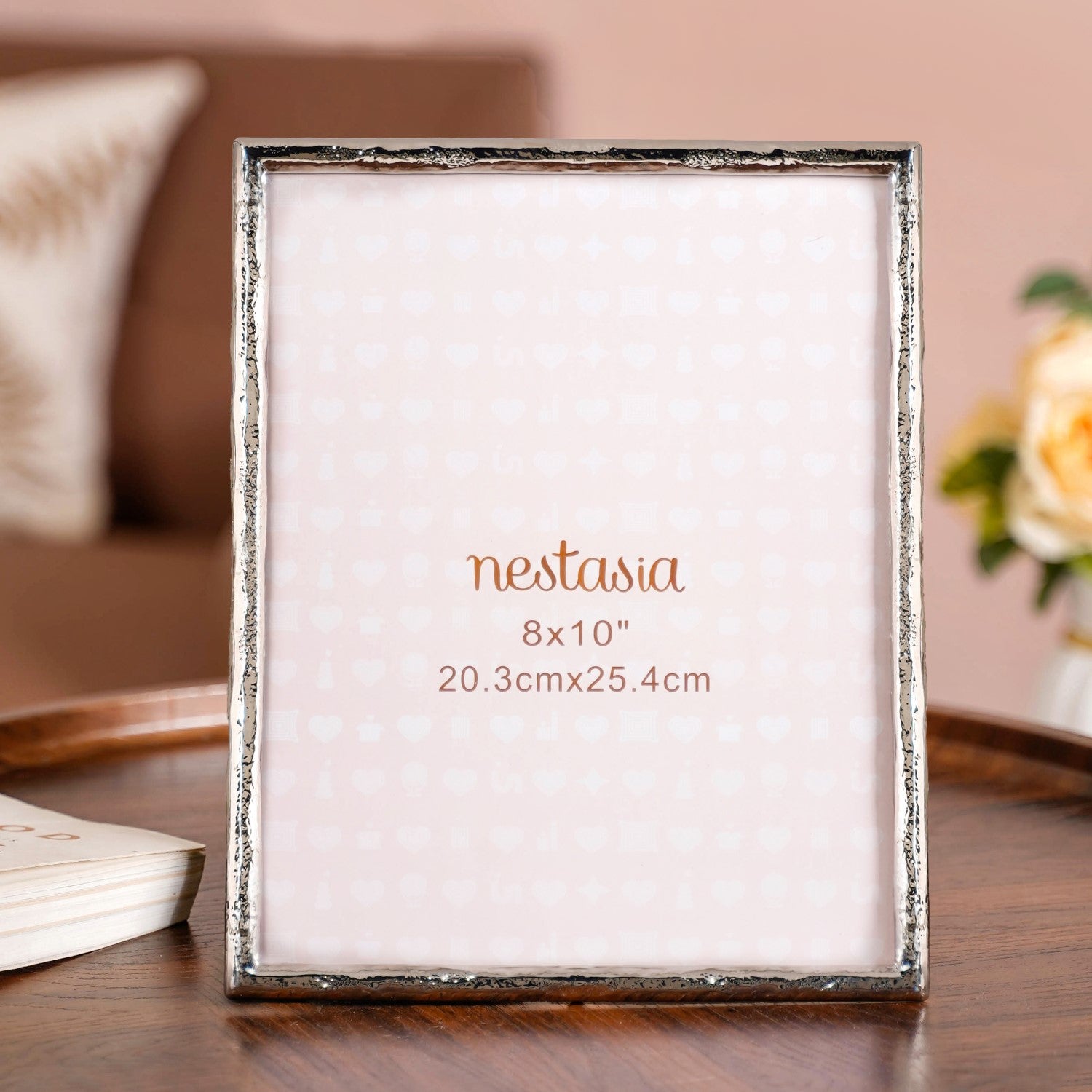 Large Silver Classic Photo Frame 20x25cm