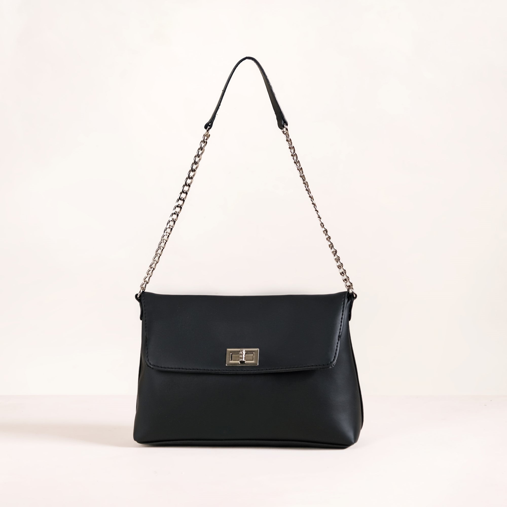 Sleek Black Shoulder Bag For Women Online Premium Shoulder Bag