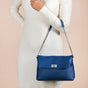 Bold Blue Evening Handbag