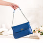 Bold Blue Evening Handbag