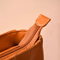 Vegan Leather Handbag Brown