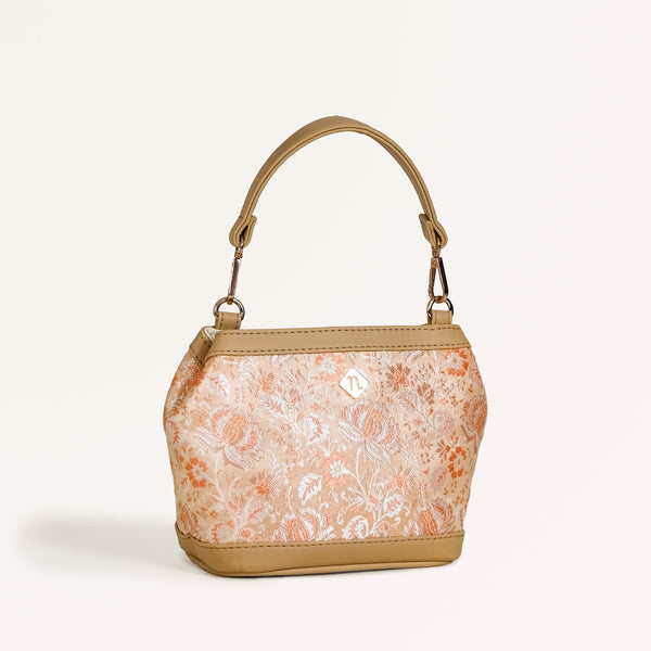 Eden Beige Bucket Bag For Women