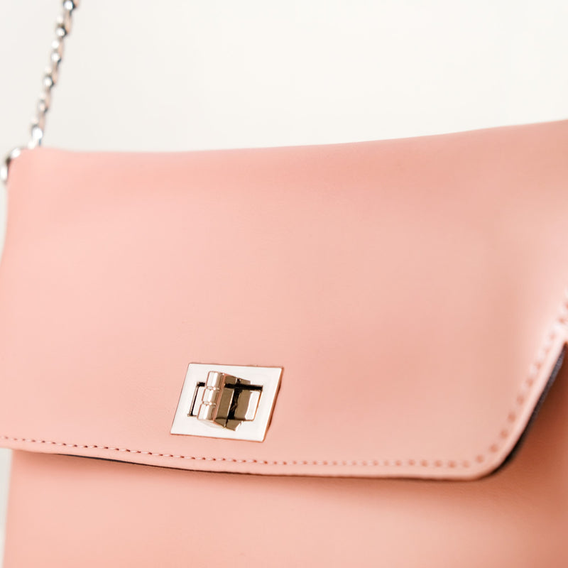 Peach Fuzz Folding Handbag
