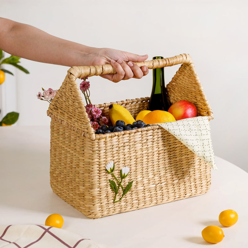 Handcrafted Kauna Picnic Basket