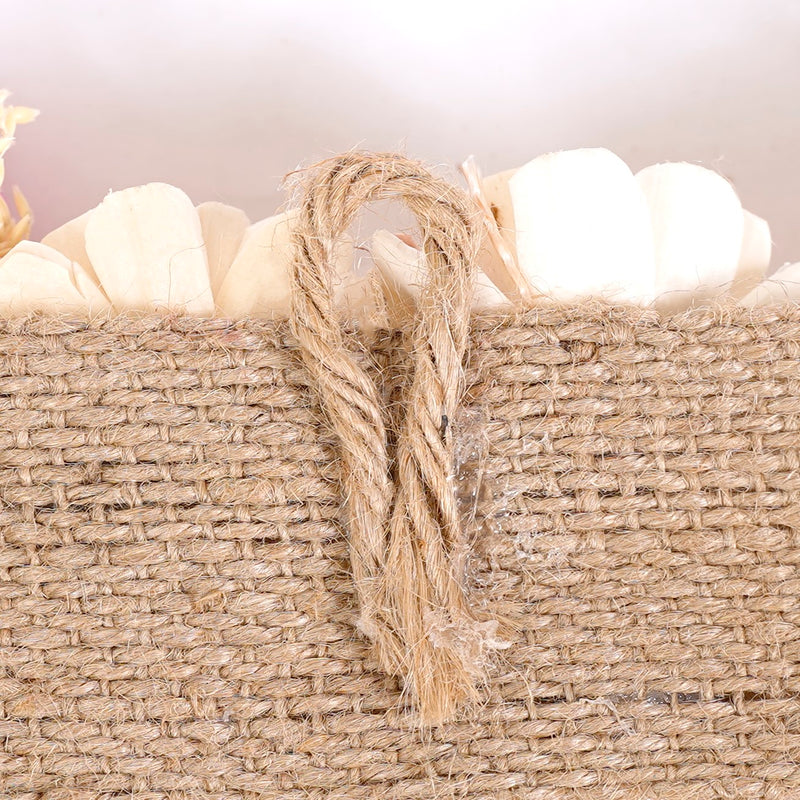 Handmade Door Toran With Orange Sola Flower