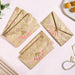 Handmade Jacquard Fabric Set Of 6 Envelopes