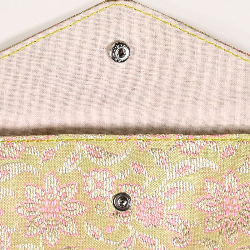 Handmade Jacquard Fabric Set Of 6 Envelopes