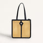 Handmade Rattan Cane Webbing Tote Bag