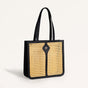 Handmade Rattan Cane Webbing Tote Bag