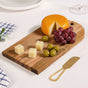 Hangable Acacia Cheeseboard With Knife Set Of 2