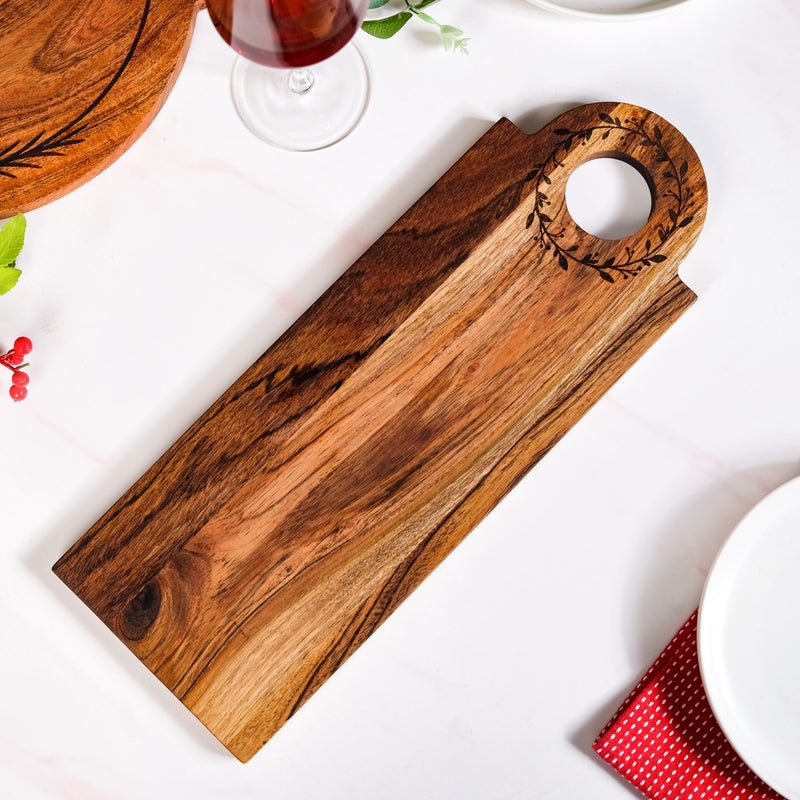 Hangable Acacia Wooden Platter