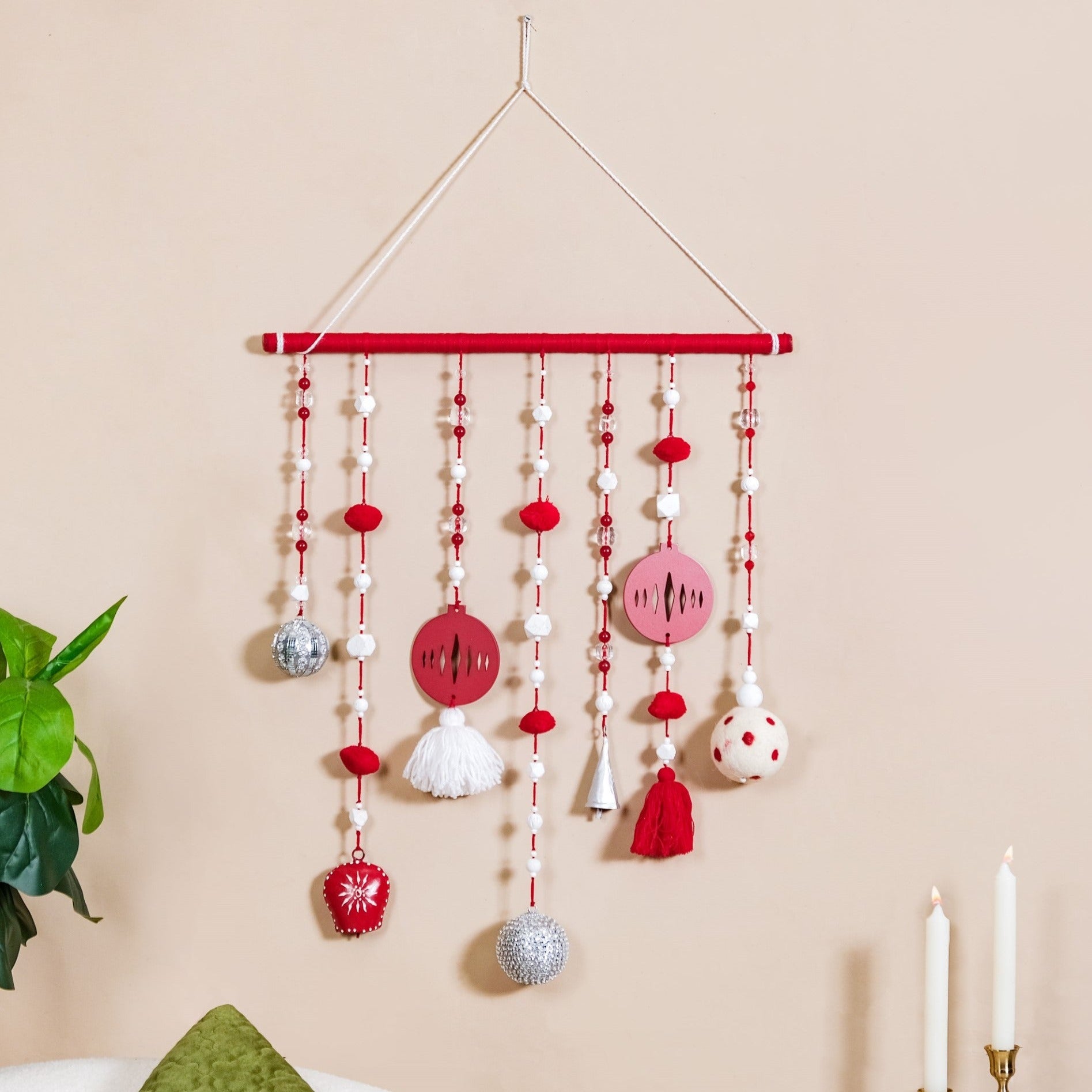 Christmas Charms Wall Hanging Online Premium Wall Decoration Nestasia