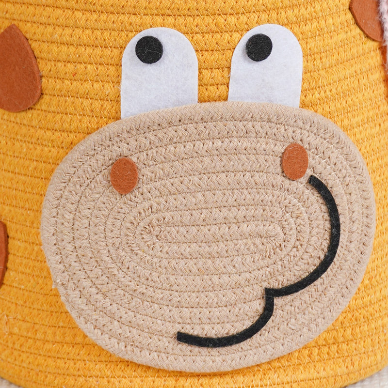 Happy Giraffe Organiser Basket For Kids Room