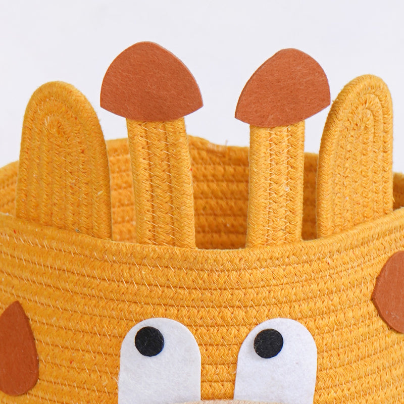 Happy Giraffe Organiser Basket For Kids Room