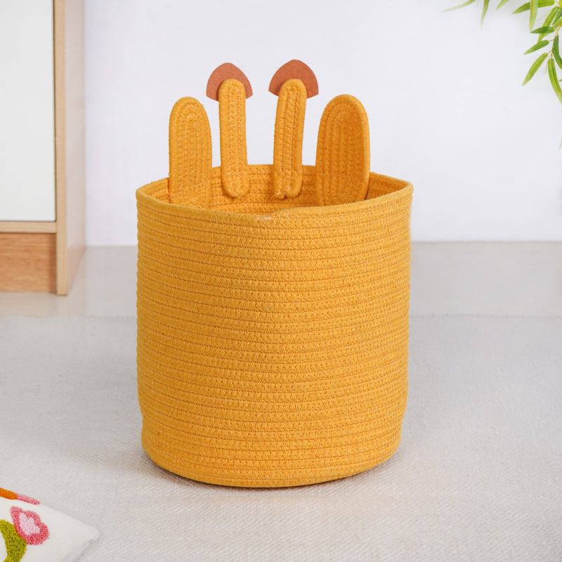 Happy Giraffe Organiser Basket For Kids Room