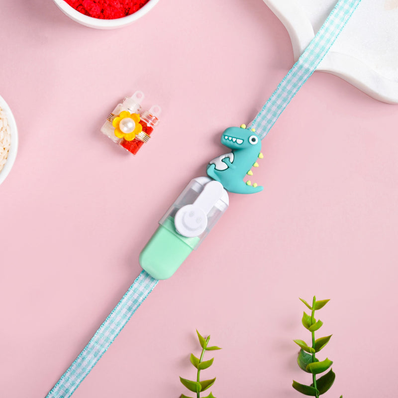 Happy Dino Rakhi Gift Set