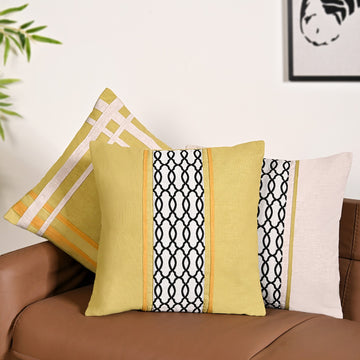 Harmony Hues Cushion Cover Set Of 3 40x40cm