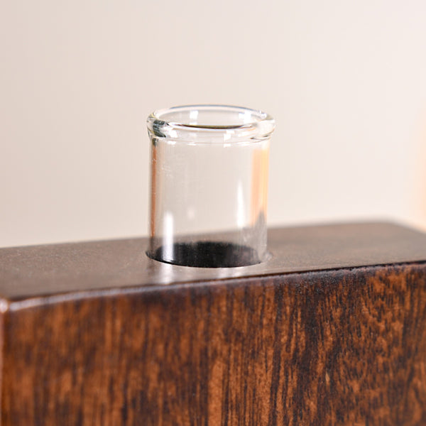 Heart Shaped Planter Pair With Removable Test Tubes