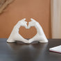 Love Heart Hands Sculpture