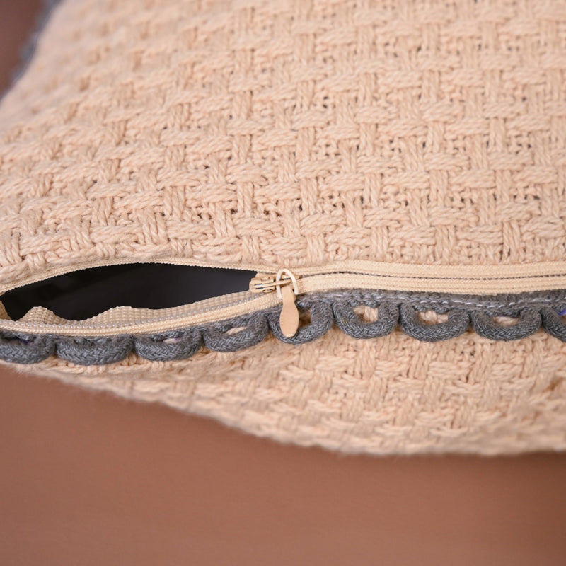 Hearth Hue Cotton Cushion Cover Pair