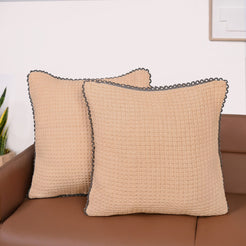 Hearth Hue Cotton Cushion Cover Set Of 2