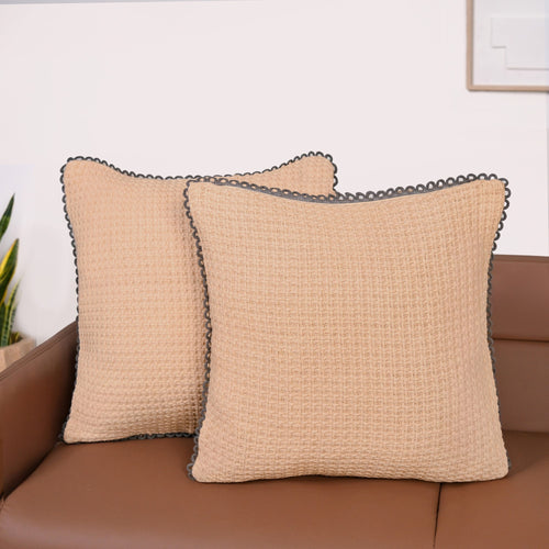 Hearth Hue Cotton Cushion Cover Set Of 2